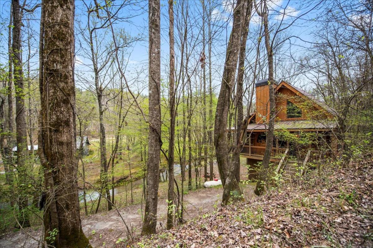 הוילה אלייז'ה Cozy Cabin Beside Briar Creek, Fire Pit, Wifi מראה חיצוני תמונה